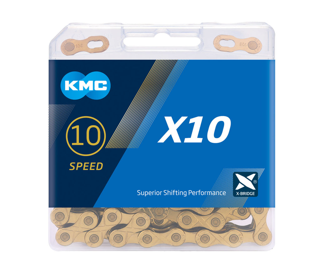 KMC X10 - 10 Speed Chain in Silver/Black