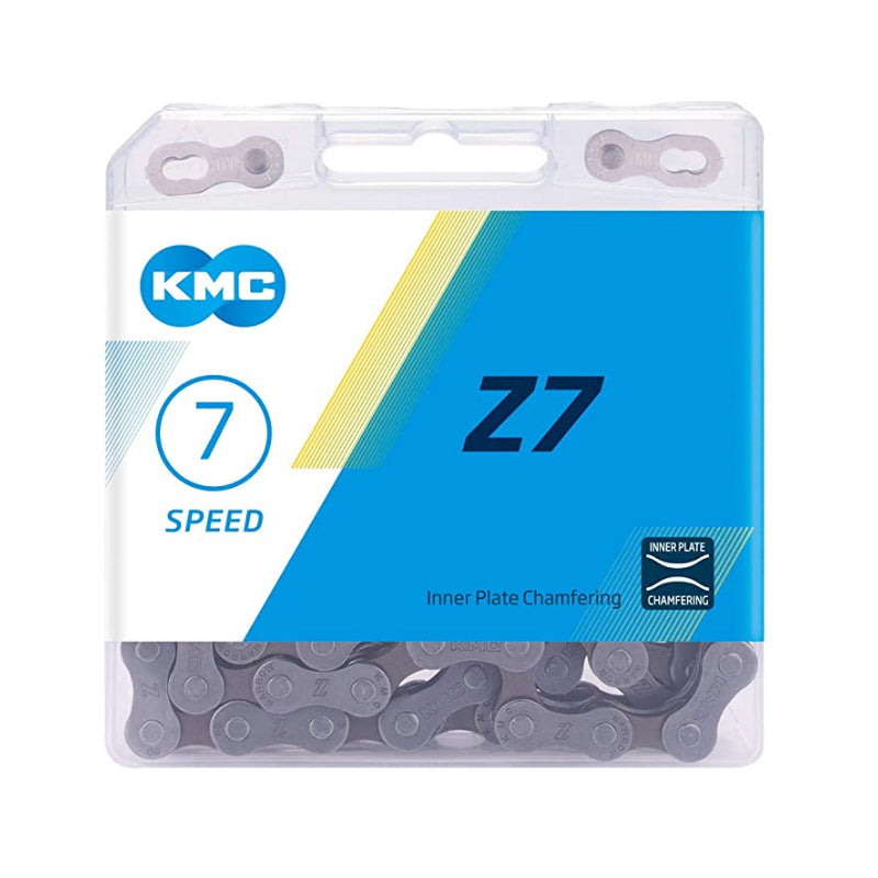 KMC Z-7 - 5/6/7 Speed Chain in Grey/Brown