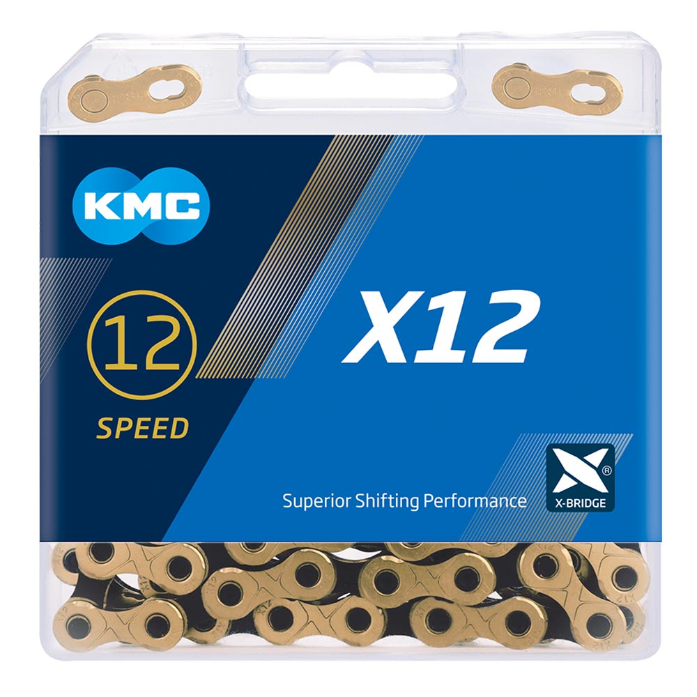 KMC X12 - 12 Speed Chain in Silver/Black