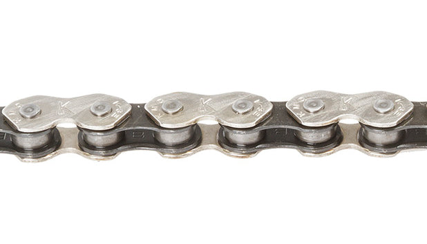 KMC K1 Wide - 1/8" BMX Chain in Silver